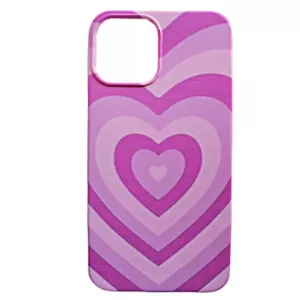 Futrola Soft Print HEART za Samsung A725 Galaxy A72 roze