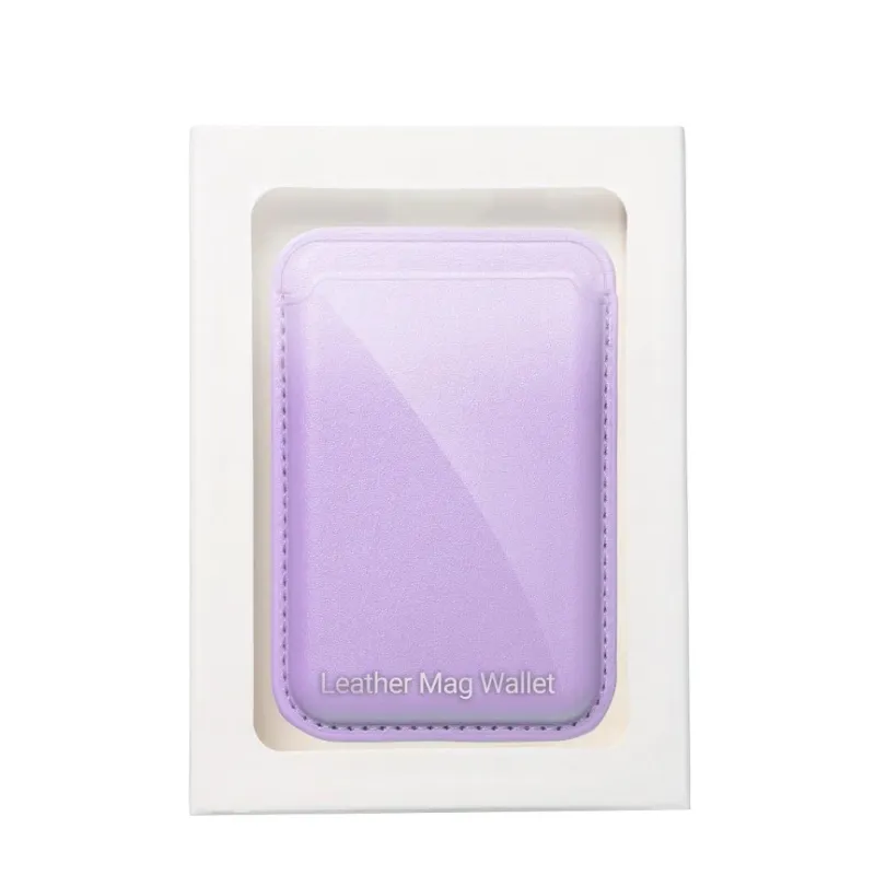 Kozni Novcanik MagSafe za telefon lila