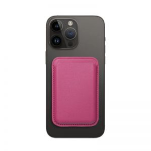 Kožni Novčanik MagSafe za telefon pink