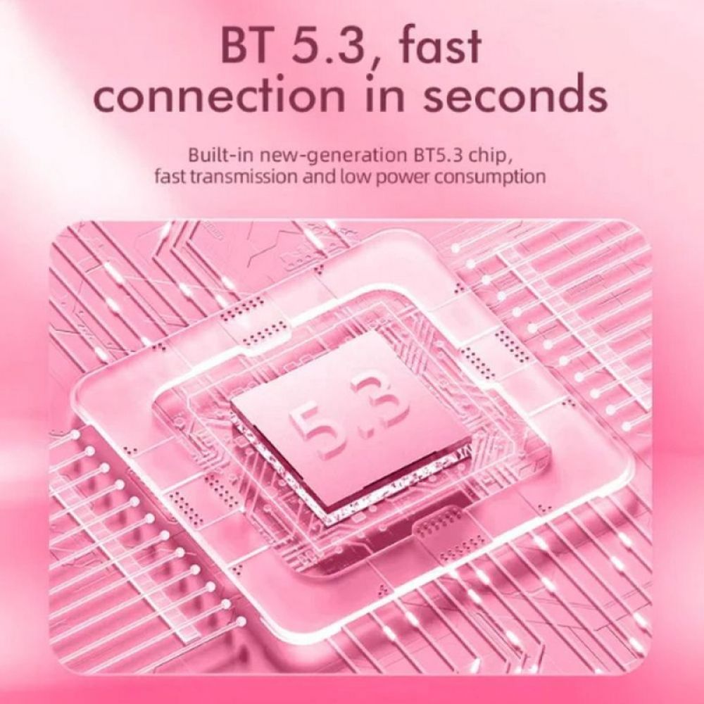 Bluetooth Slusalice HOCO. EW19 Plus roze