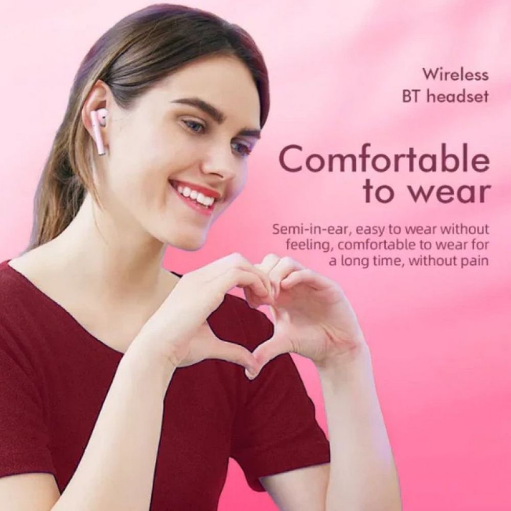 Bluetooth Slusalice HOCO. EW19 Plus roze