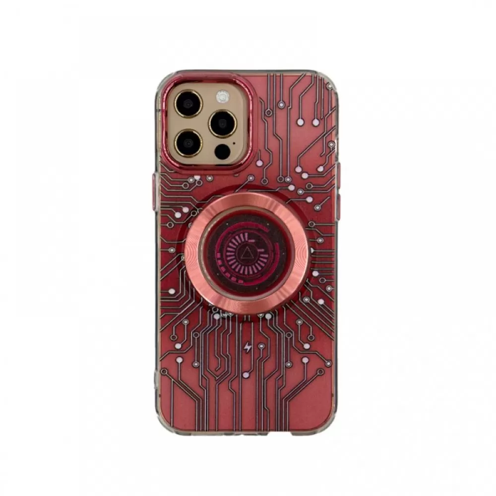 Futrola MEHANIK MAGSAFE za iPhone 15 Pro (6.1) crvena