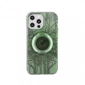 Futrola MEHANIK MAGSAFE za iPhone 15 Pro (6.1) zelena
