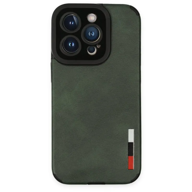 Futrola LOOP LEATHER za iPhone 15 (6.1) maslinasto zelena