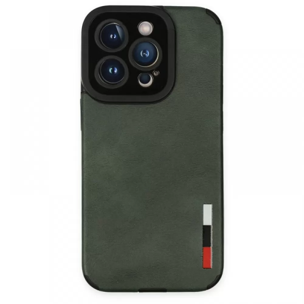 Futrola LOOP LEATHER za iPhone 15 Pro Max (6.7) maslinasto zelena