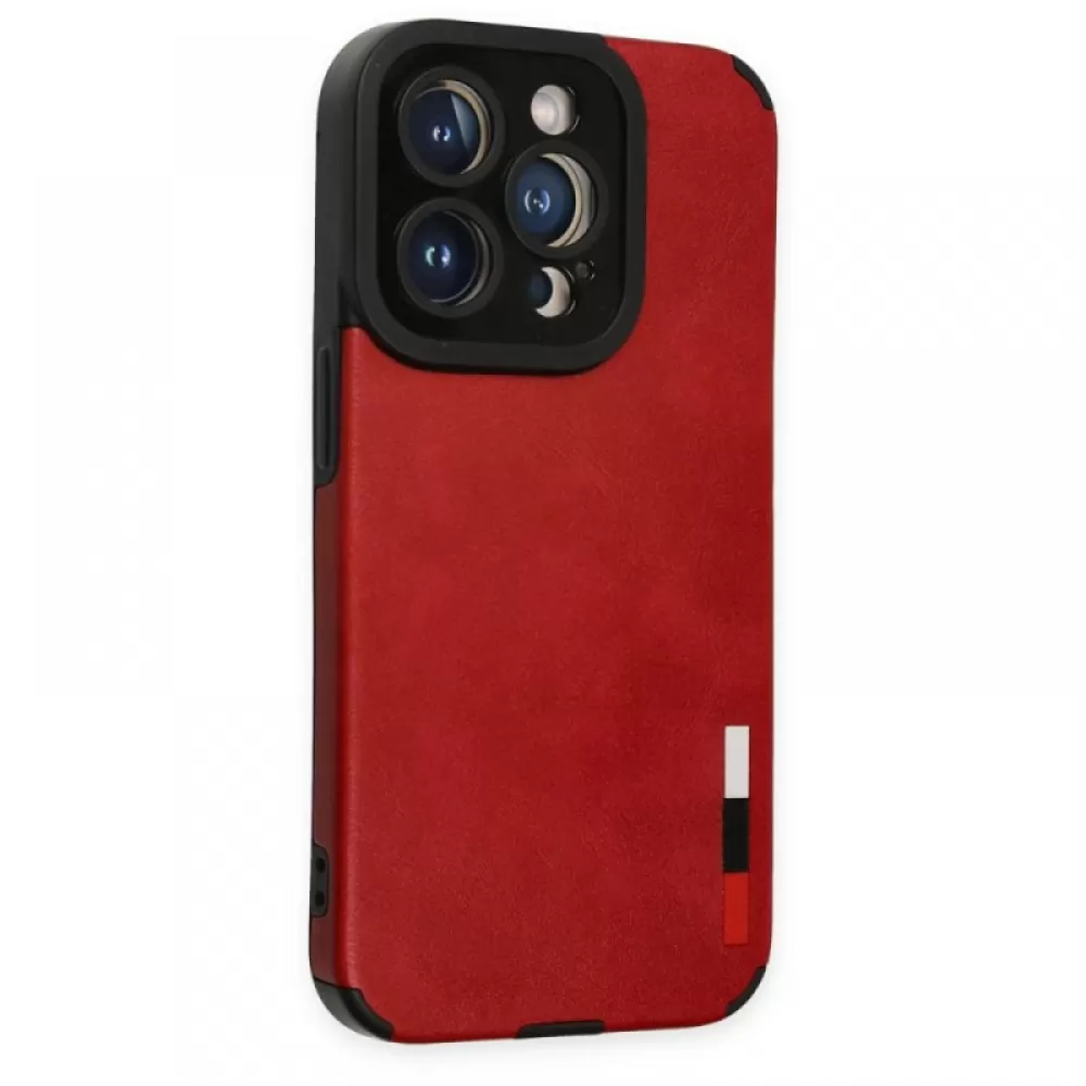 Futrola LOOP LEATHER za iPhone 15 Pro Max (6.7) crvena