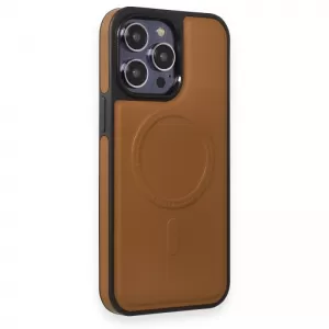 Futrola MAGSAFE ELEGANT CASE za iPhone 15 Pro Max (6.7) braon