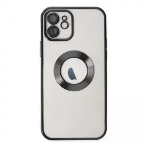Futrola CIRCLE METALIK za iPhone 15 Pro (6.1) crna
