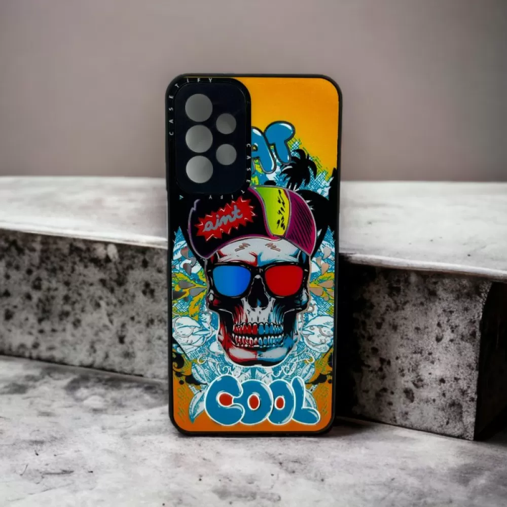 Futrola GLASS PRINT za Samsung A235 Galaxy A23 No1