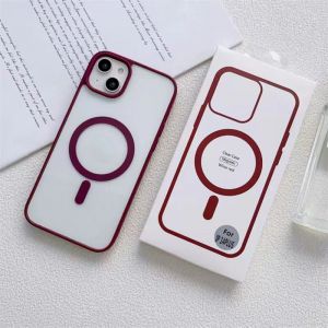 Futrola MAGSAFE SMOOTH za iPhone 15 Pro (6.1) crvena