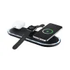 Bezicni punjac FORCELL ELLIPSE 3in1 15W crni