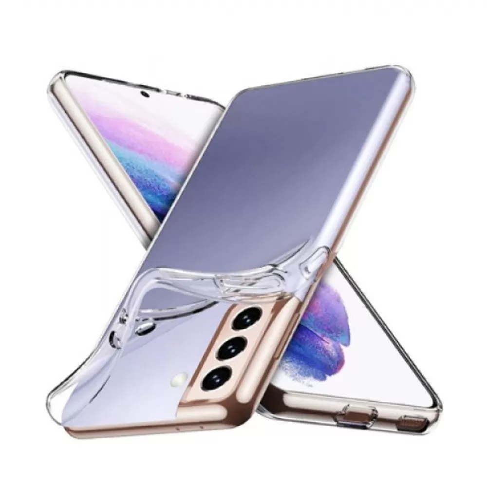 Silikonska futrola ultra tanka NEW za Samsung G998F Galaxy S30 Ultra/S21 Ultra bela (providna)