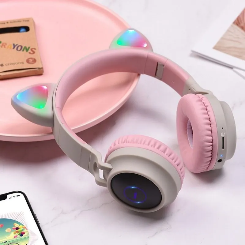 Bluetooth slusalice HOCO. W27 Cat Ear sive