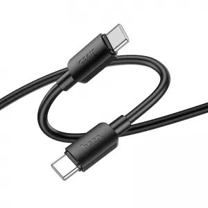 USB kabal HOCO. X96 Type C na Type C PD60W 1m crni