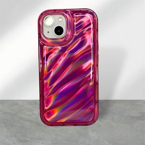 Futrola SEDEF WAVES za iPhone 15 Plus (6.7) pink