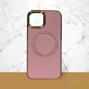 Futrola DESIRE MAGSAFE za iPhone 13 (6.1) roze