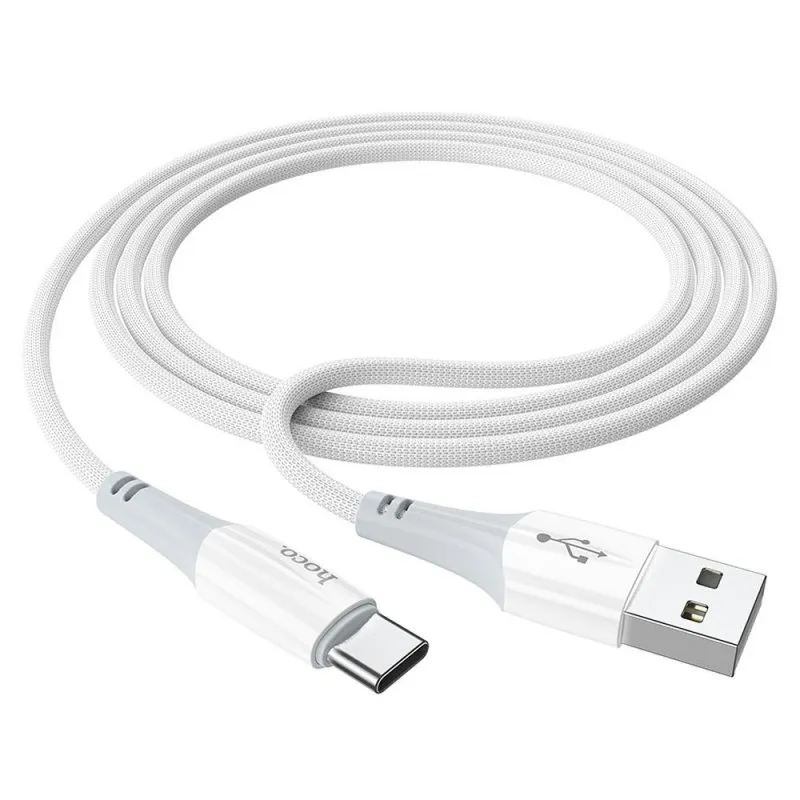 USB kabal HOCO. X70 3A Type C 1m beli