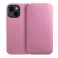 Futrola flip DUAL POCKET BOOK za Samsung Galaxy S24 Ultra roze