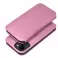 Futrola flip DUAL POCKET BOOK za Samsung Galaxy S24 Plus roze