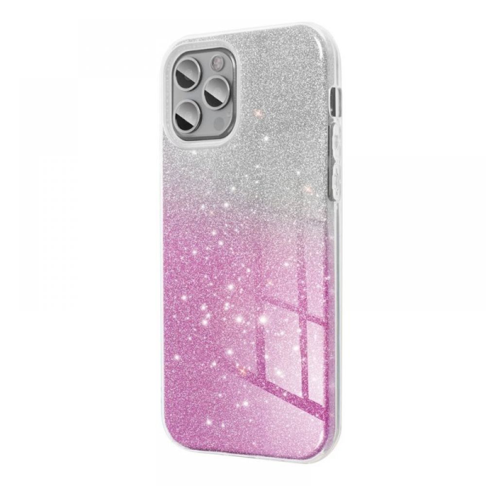 Futrola PVC SHINE 3in1 (shining case) za Samsung S711 Galaxy S23FE srebrno roze