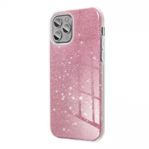 Futrola PVC SHINE 3in1 (shining case) za Samsung A135 Galaxy A13 4G roze