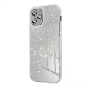 Futrola PVC SHINE 3in1 (shining case) za Samsung Galaxy S24 srebrna