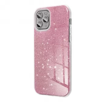 Futrola PVC SHINE 3in1 (shining case) za Samsung Galaxy S24 roze