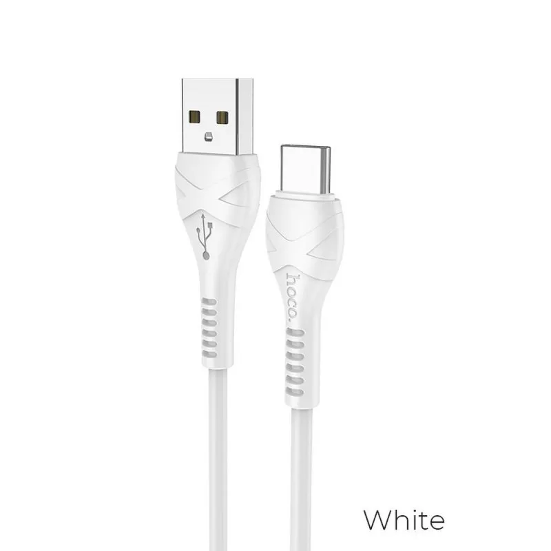 USB kabal HOCO. X37 Type C 1m beli