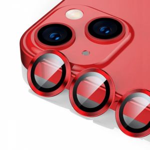Zastita za kameru SAFIR za iPhone 14 Plus crvena