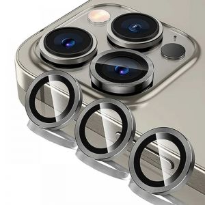 Zastita za kameru SAFIR za iPhone 15 Pro / iPhone 15 Pro Max siva