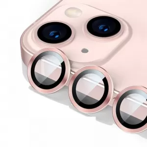 Zastita za kameru SAFIR za iPhone 15 Plus roze