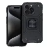 Futrola HARD SA PRSTENOM (nitro case) za Samsung Galaxy S24 Ultra crna
