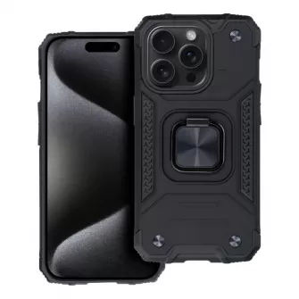 Futrola HARD SA PRSTENOM (nitro case) za Samsung Galaxy S24 Ultra crna