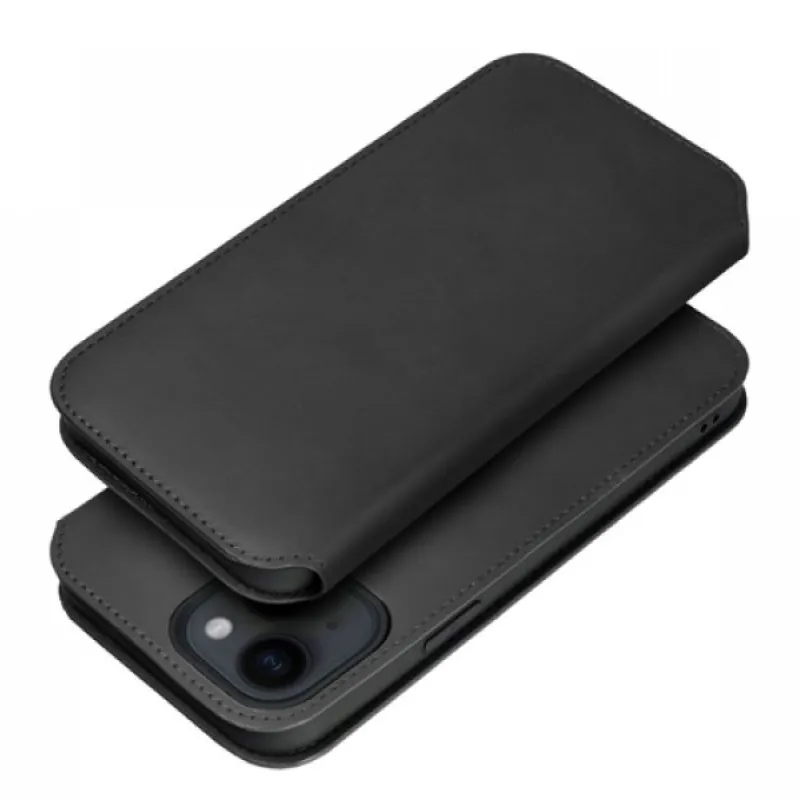 Futrola flip DUAL POCKET BOOK za Samsung Galaxy S24 Plus crna