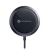 Bezicni punjac FORCELL F-ENERGY PowerPod magsafe sa prstenom crni