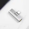 Audio adapter HOCO. LS26 Type C na 3.5mm (female) + Type C (female) siva