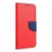 Futrola BI FOLD MERCURY (fancy book) za Huawei Honor 90 Lite crvena sa teget
