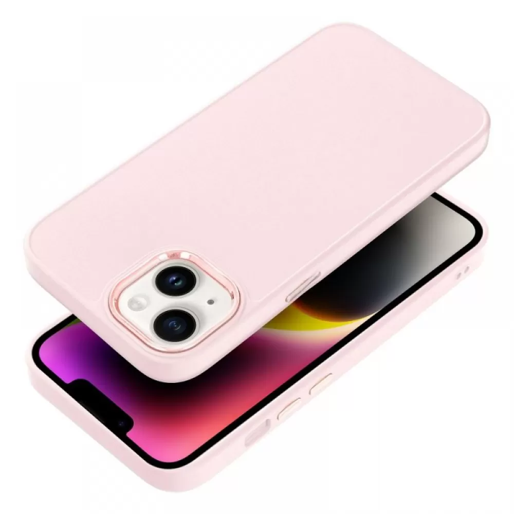 Futrola BOSS (frame case) za Xiaomi Redmi 13C roze