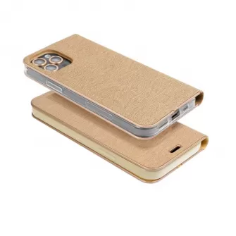 Futrola flip LUNA BOOK GOLD za Samsung A556 Galaxy A55 5G zlatna