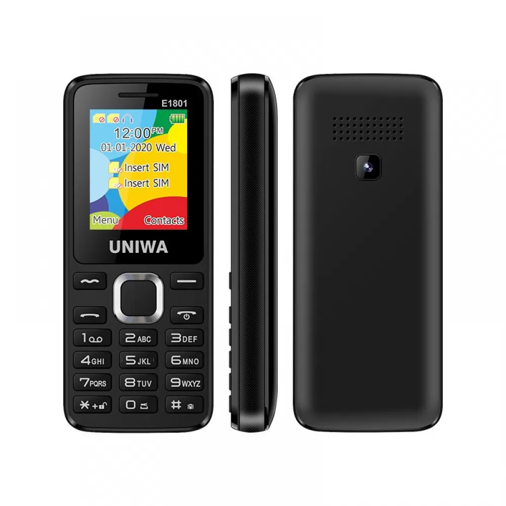 Mobilni telefon UNIWA 1801 crni