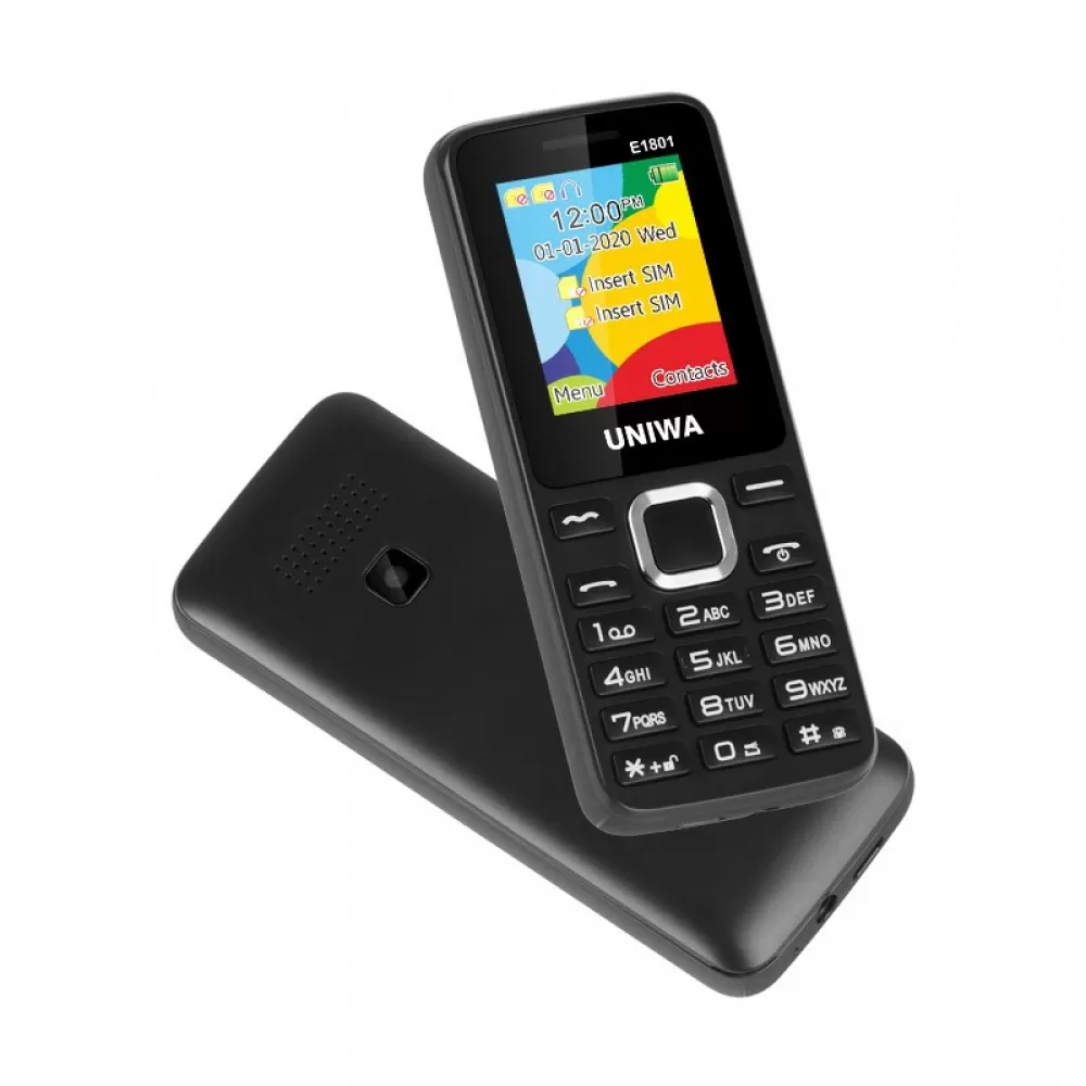 Mobilni telefon UNIWA 1801 crni