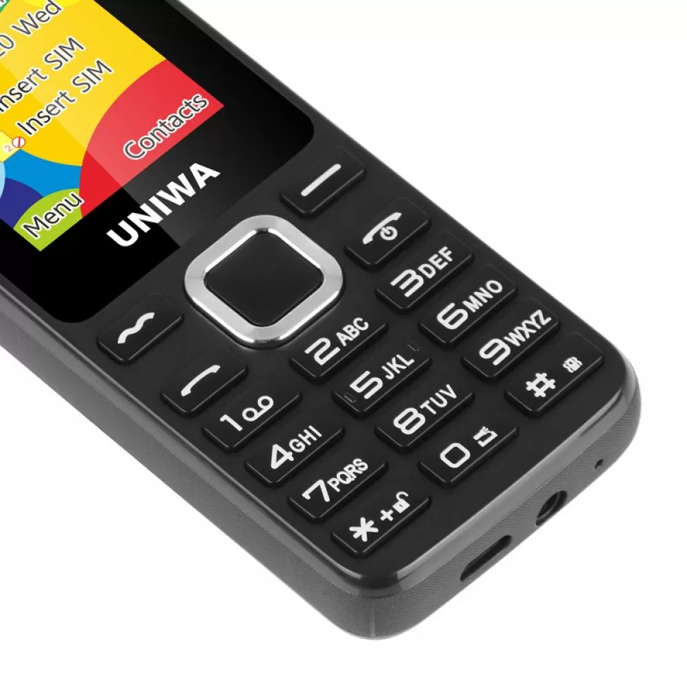 Mobilni telefon UNIWA 1801 crni