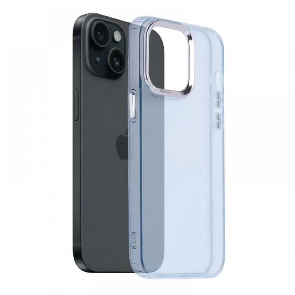 Futrola PEARL CASE za iPhone 15 Plus (6.7) svetlo plava