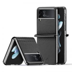 Futrola DUX DUCIS BRIL LEATHER za Samsung Galaxy Z Flip 4 5G crna
