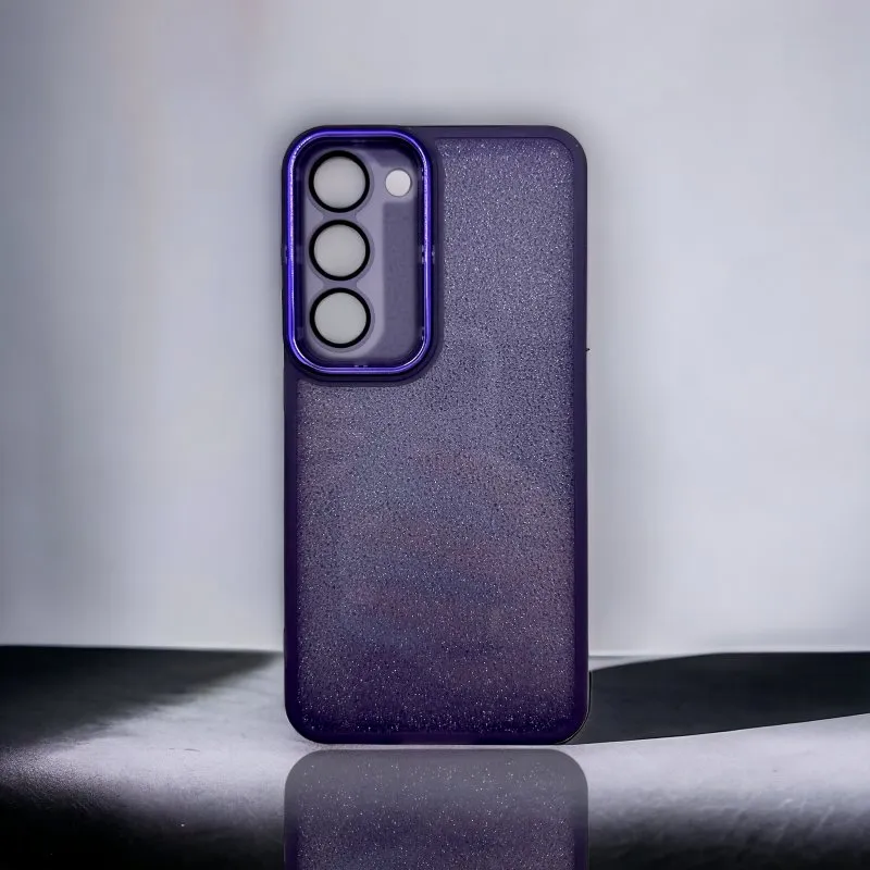 Futrola SHINE sa zastitom za kameru za Samsung S911 Galaxy S23 ljubicasta