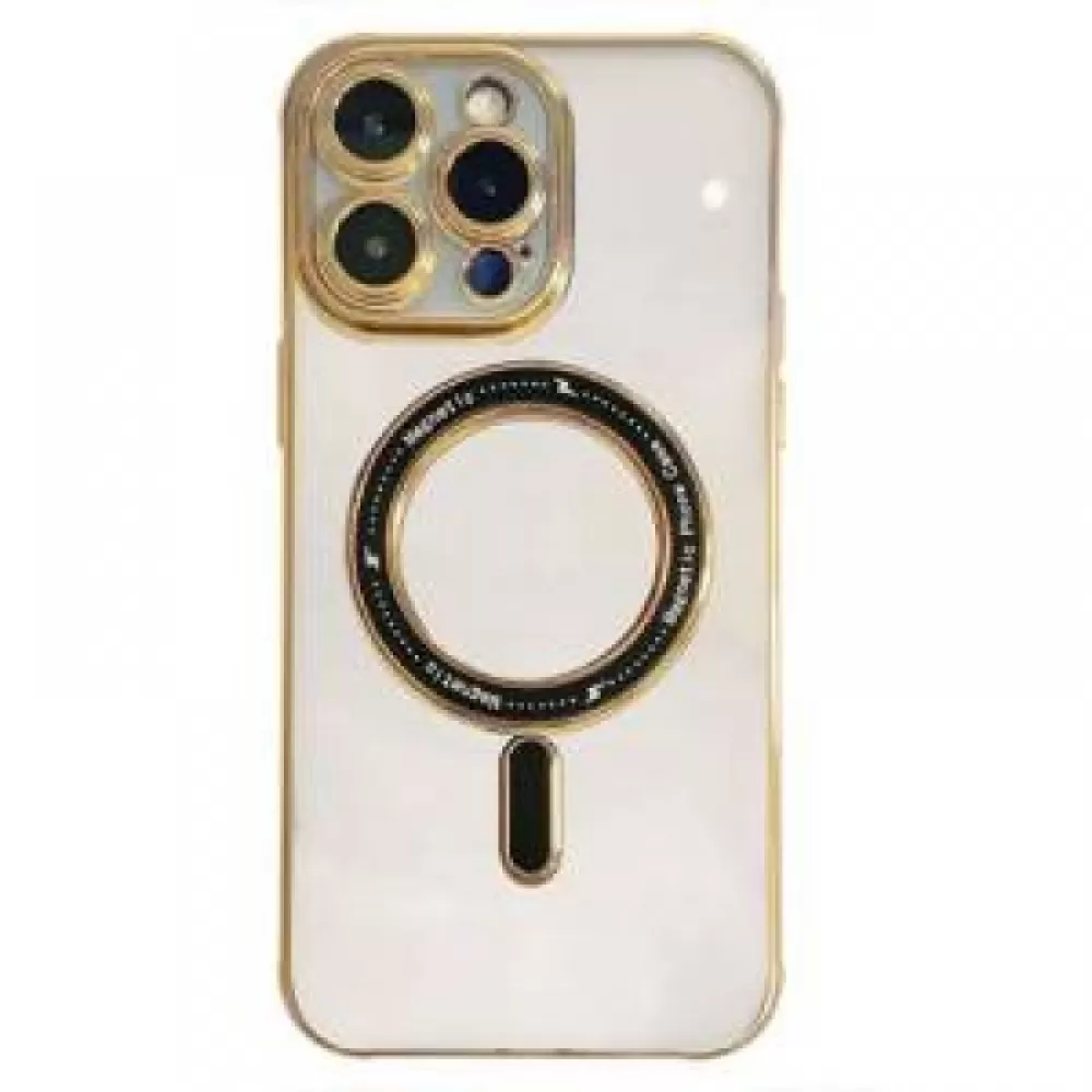 Futrola GOLD MAGSAFE za iPhone 15 (6.1) zlatna