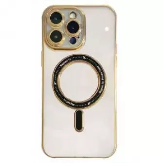 Futrola GOLD MAGSAFE za iPhone 13 (6.1) zlatna