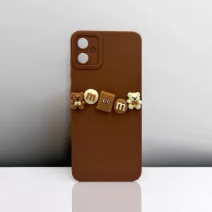 Futrola BEAR CANDY za iPhone 14 Pro (6.1) braon