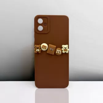 Futrola BEAR CANDY za Xiaomi Redmi Note 13 Pro 5G braon