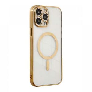 Futrola silikon Wifi Magsafe za iPhone 14 (6.1) zlatna